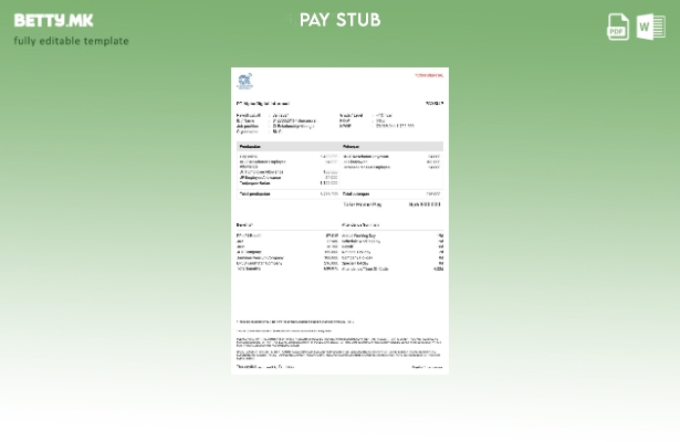 Модерен стил PT Alpha Digital Informasi шаблон за уплатница